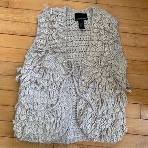 Cynthia Rowley Alpaca Vest - Sz Small